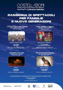 Calendario spettacoli Costellazioni - universo Calvino