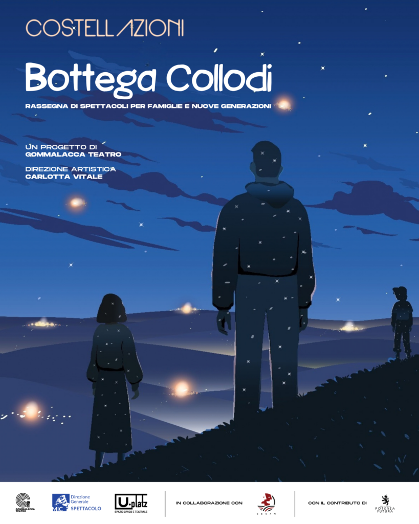 Costellazioni 2026 – Bottega Collodi, spettacoli per famiglie e nuove generazioni